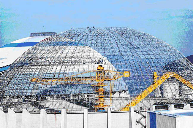 丹东电厂网架工程